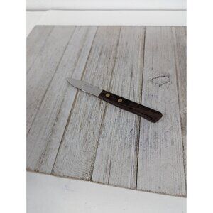 Vegetable Peeler #2 Paring Knife 6" Stainless Steel 2 1/2" Blade Wood Handle Jap